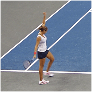 Fed Cup St. Louis 2014. Madison Keys overcomes Alize Cornet