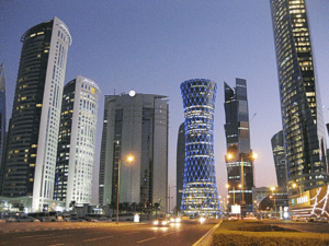 A look back at Doha from the City Center (2011)