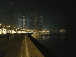 A walk along the Corniche