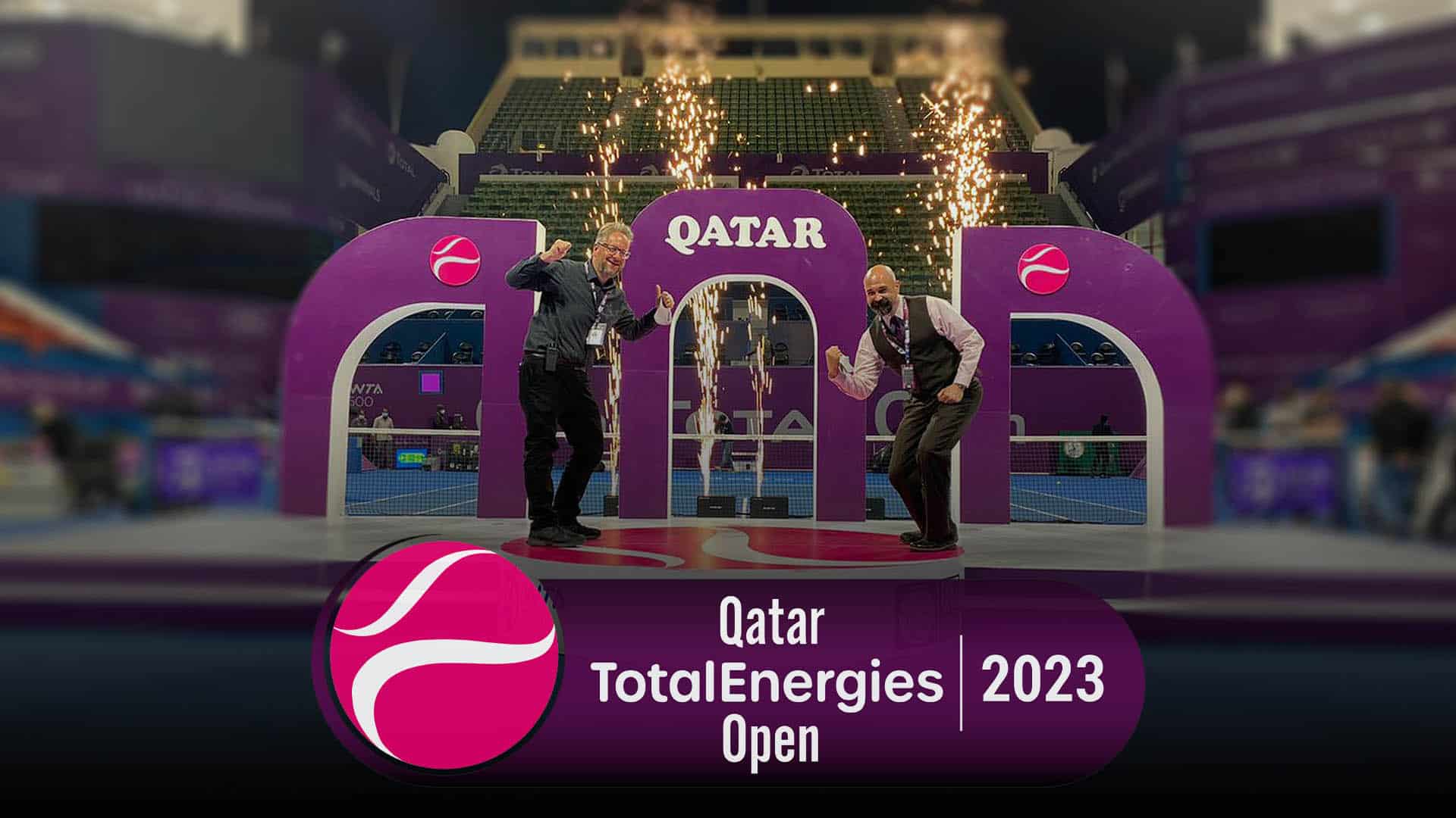 Announcer Andy Taylor Voice of 2023 Qatar TotalEnergies Open