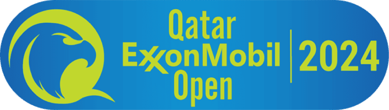 Announcer Andy Taylor. Qatar ExxonMobil Open 2024