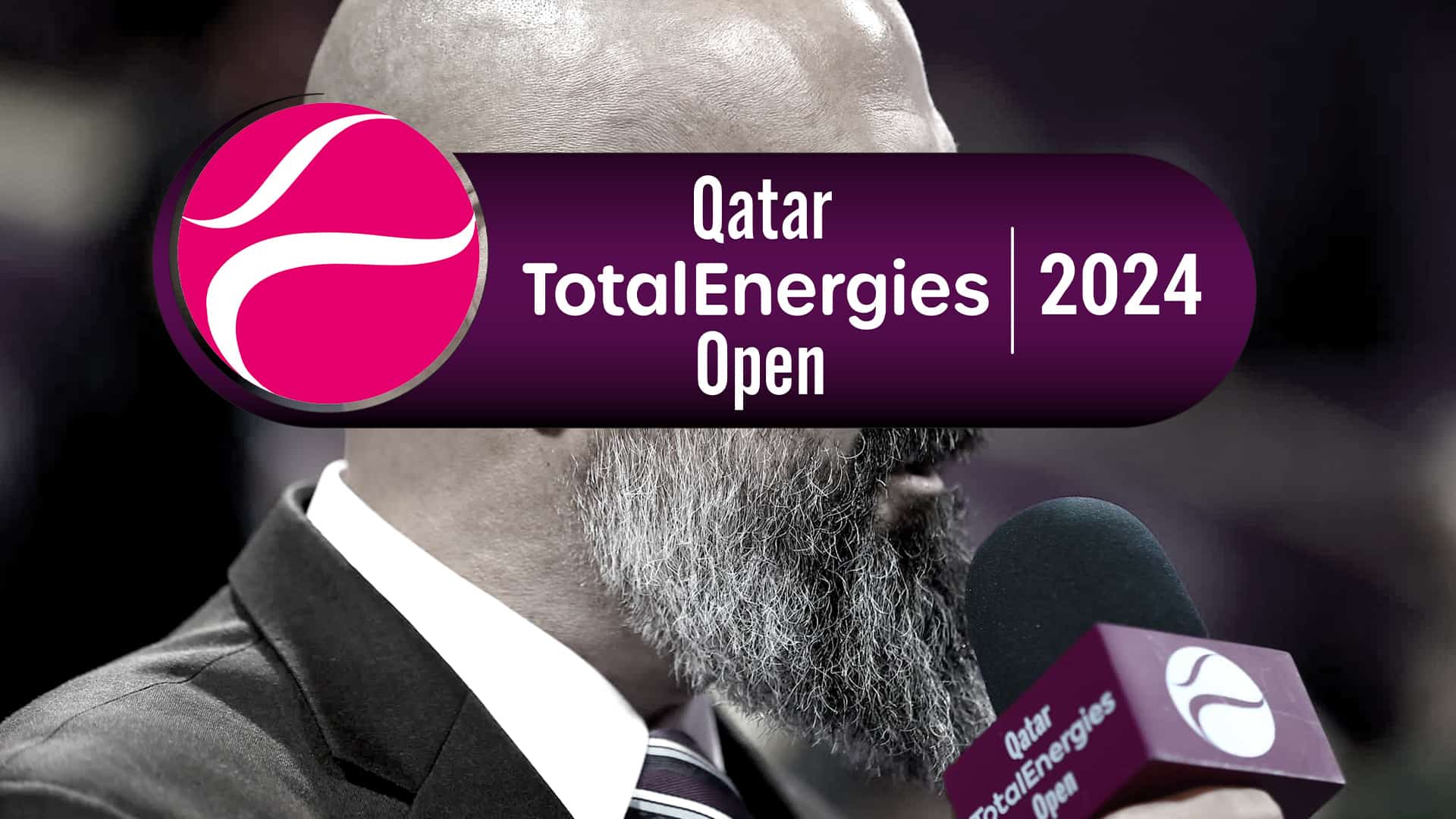 Announcer Andy Taylor Voice of 2024 Qatar TotalEnergies Open